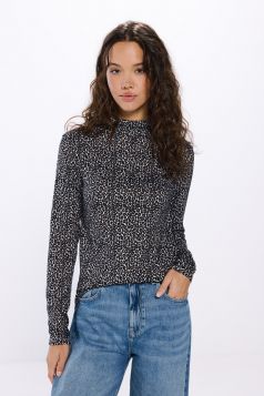 Camiseta cuello perkins tacto suave