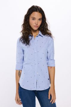Camisa Oxford