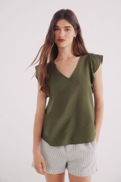 MUJER TEJIDO BLUSA 