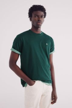 Camiseta básica cuello redondo