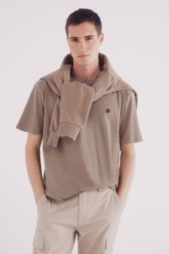 Camiseta básica cuello redondo