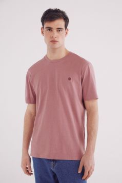 Camiseta básica cuello redondo