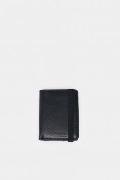Cartera slim efecto piel con micro perforado