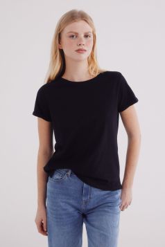 MUJER PUNTO CAMISETA 