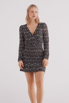MUJER PUNTO VESTIDO 