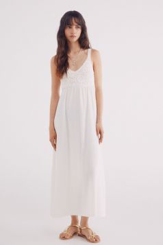 MUJER PUNTO VESTIDO 